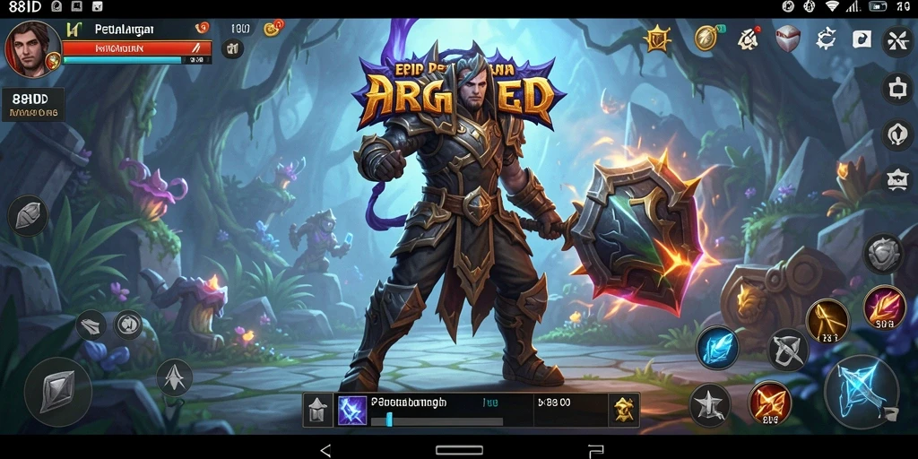 Screenshot gameplay mendebarkan dari 88ID dengan aksi ARPG.