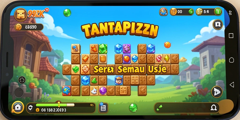 Tampilan gameplay 99ZK yang menantang dan menyenangkan.