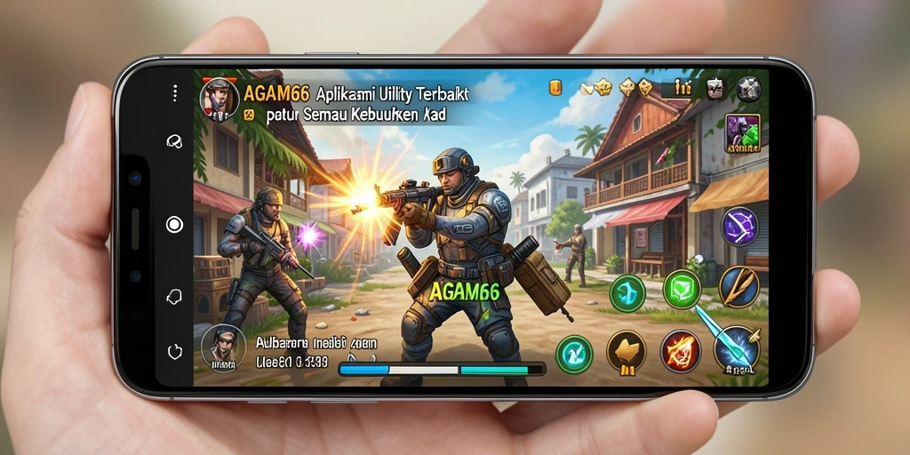 Screenshot AGAM66 menampilkan antarmuka pengguna yang intuitif dan fungsional.