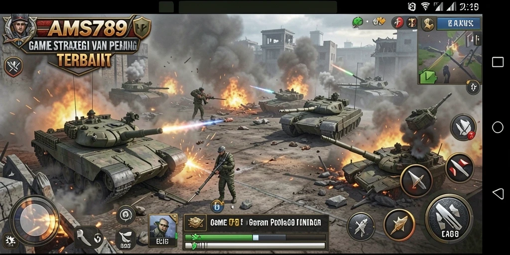 Tampilan gameplay menarik dari AMS789 dengan strategi yang mendebarkan.