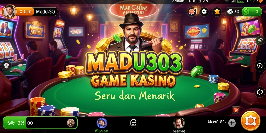 Screenshot gameplay yang menampilkan keseruan dalam bermain Kasino.