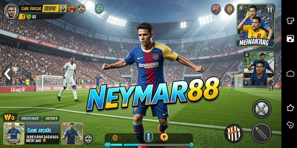 Menampilkan gameplay seru dari NEYMAR88 yang penuh tantangan.