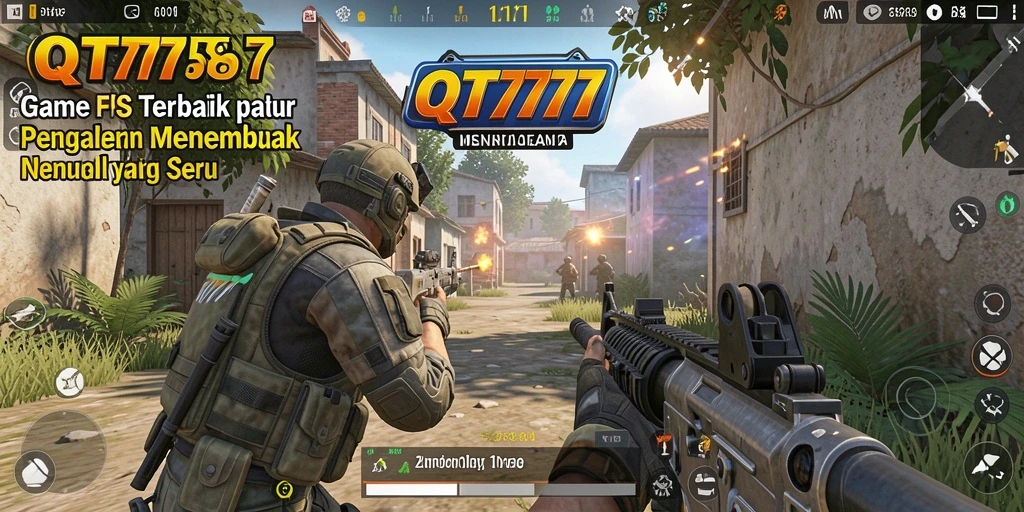 Tampilan aksi seru dalam gameplay QT777 yang mendebarkan.