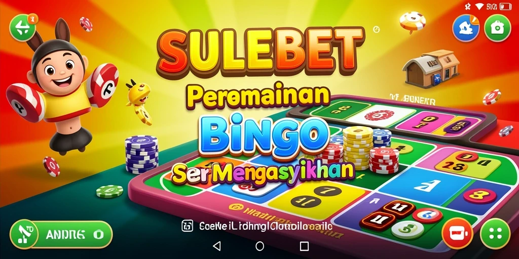 Tampilan gameplay SULEBET dengan suasana Bingo yang ceria.